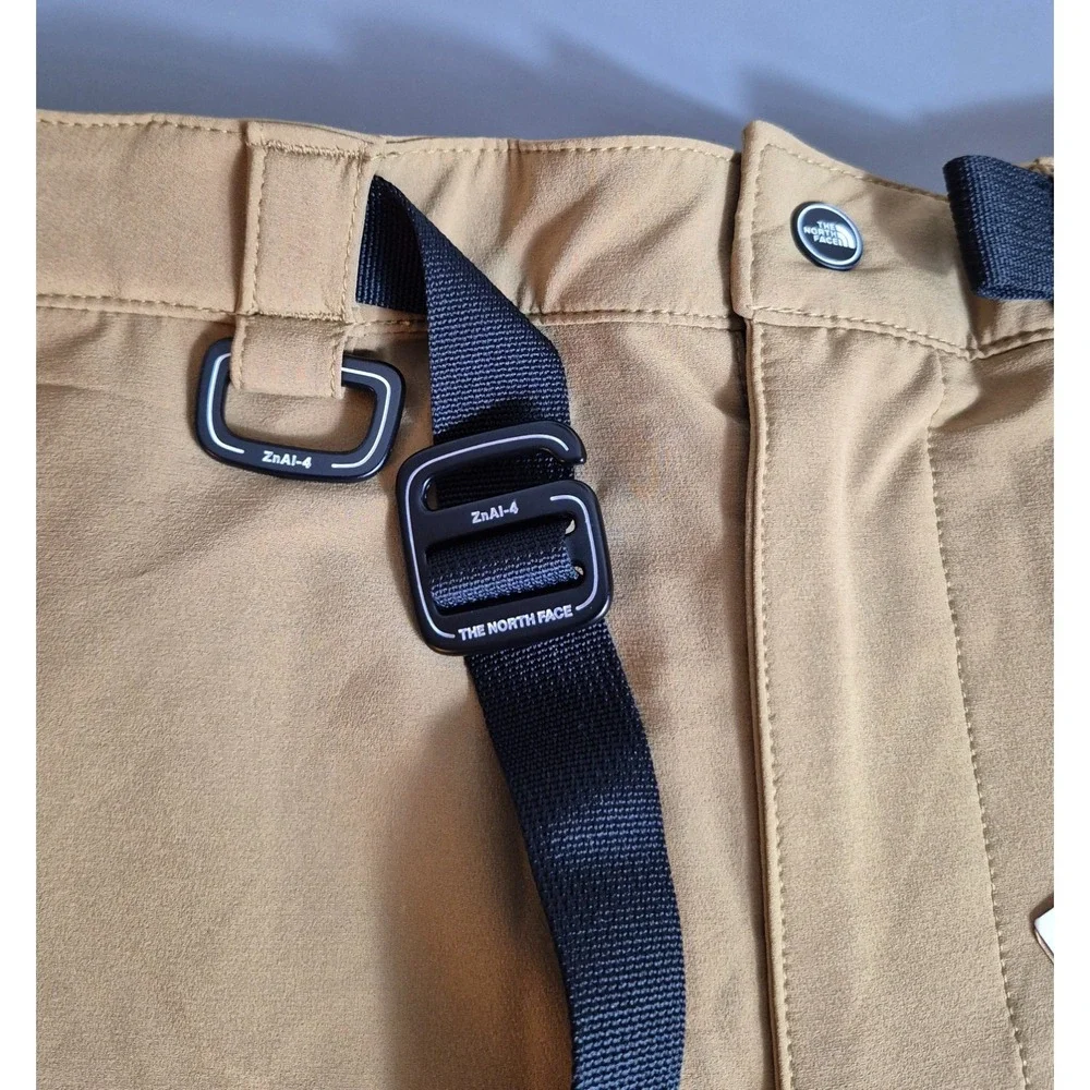 The North Face Mens Paramount Trail Hiking Shorts Mens Medium Long Beige NEW